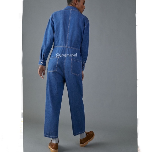 Anthropologie Mare Mare Utility Jumpsuit - Picture 2 of 9